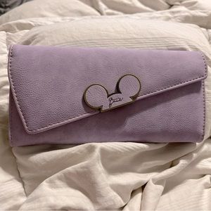 Purple “Mickey mouse” wallet! New never used.